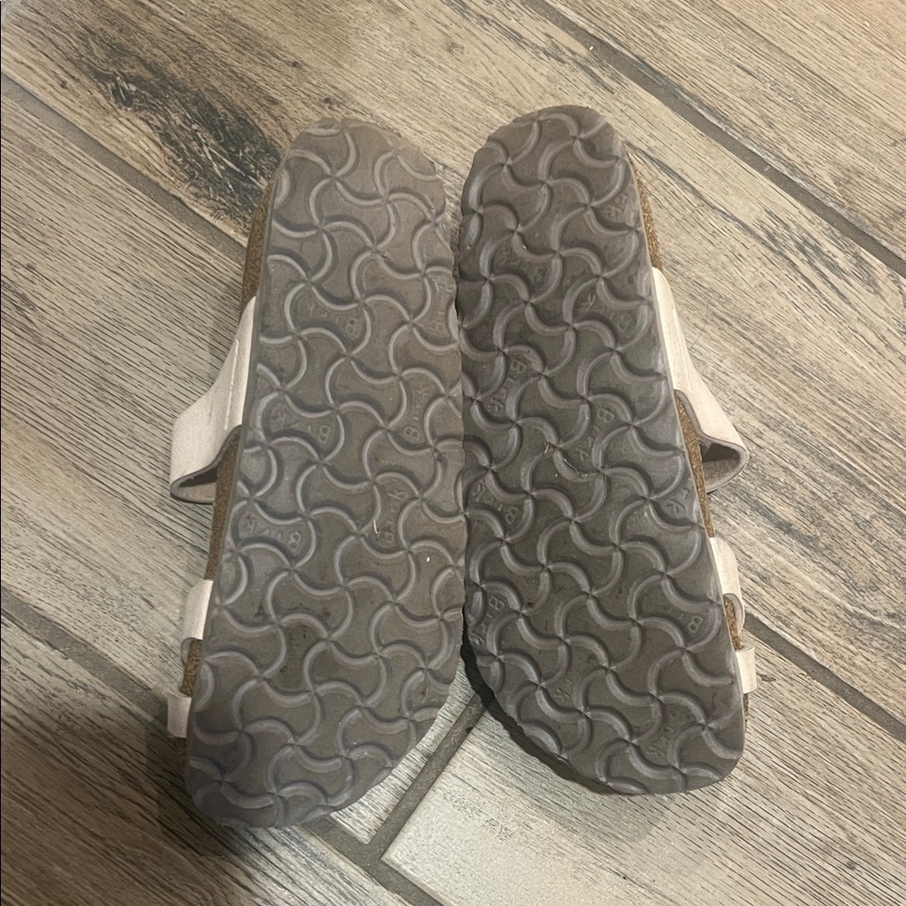 Birkenstock Floral Sandals in Light Pink - Picture 2 of 2